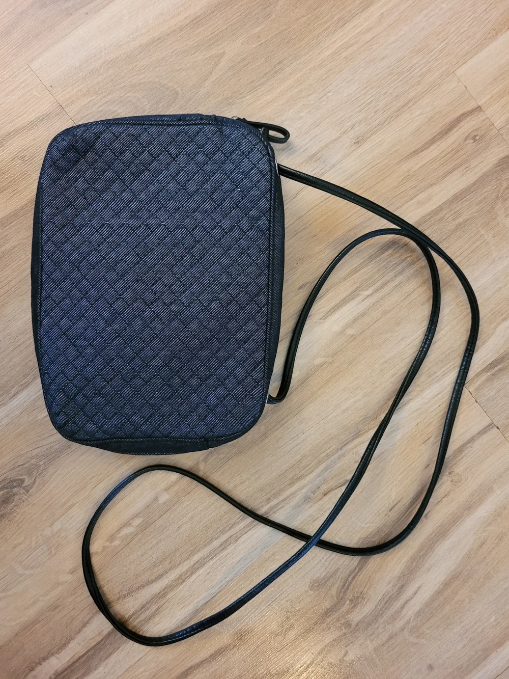 Vera Bradley Denim Quilted Crossbody Bag